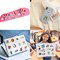 100 Pack Sports Stickers, Sports Football Soccer Baseball Basketball Party Favors, Sports Ball Stickers for Water Bottles Laptop, Birthday Decorations